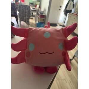 Pet Simulator X Series 1 Deluxe Tech 8"  Pink Axylotyl Plush no code
